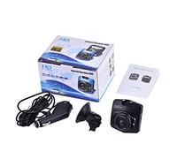 Alta definición 1080P Dashcam Aplicación de conducción compatible Grabadora de conducción ultrafina 1080P Grabadora de coche antivibración para automóviles (Nombre del color: Negro Tarjeta SD Memoria