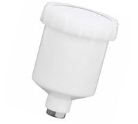 Alta dureza 125/250 ml atomizador recipiente de pintura alimentado rápido movimiento tornillo conector accesorio contenedor de pintura de alta dureza