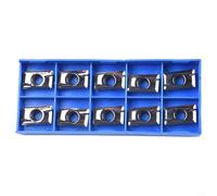 Alta eficiencia 10 unids APMT1604PDERMA3 H01 Fresa carburo Insertos Cortador Set para tareas de procesamiento de aluminio