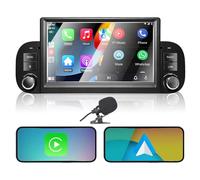 [Alta Potencia] Liulbobu Radio de coche Para FIAT Panda 2003 2004 2005 2006 2007 2008 2009 2010 2011 2012 con pantalla táctil de 7" Radio inalámbrica para coche Carplay & Android Auto, Mirror Link RDS