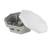 Alta precisión para GNSS para carcasa de antena de 151 mm, color gris, alta | Posicionamiento de alta precisión, material ASA, acabado gris, tamaño de 151,5 mm, uso de mapeo topográfico
