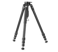 Alta Pro 3VRL 304AT - Trípode de Aluminio de 4 Secciones con Base de nivelación extraíble, Capacidad de Carga de 25 kg
