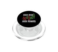 Alta recompensa de Alto Riesgo: Operaciones diarias y Comerciantes de gráficos de Scalping PopSockets PopGrip para MagSafe