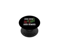 Alta recompensa de Alto Riesgo: Operaciones diarias y Comerciantes de gráficos de Scalping PopSockets PopGrip Adhesivo