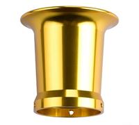 Alta resistencia para Velocity Stack para carburador PWK PE VM de 21-26 mm, aluminio CNC, embudo de admisión de repuesto directo, color dorado (dorado)