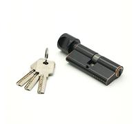 Alta Seguridad Bombin Cerradura 2PCS Tamaño de la puerta 70 Bloqueo del núcleo bloqueo Universal Aluminio Shell Cerradura cobre corazón casa madera(80)