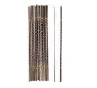 Alta Tenacidad 144pcs Hojos de Sierra de Acero Al Alto Carbono para Joyas y Metal (1#)