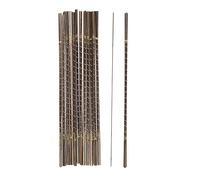 Alta Tenacidad 144pcs Hojos de Sierra de Acero Al Alto Carbono para Joyas y Metal (2#)