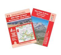 Alta Valle di Susa Bardonecchi Mont Thabor. Carta dei sentieri 1:25000 con guida alle più belle escursioni. Con Carta geografica ripiegata