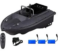 Alta Velocidad Smart RC Pesca Barco C18 500M Doble Luz Nocturna Crucero Velocidad Fija Alimentación Automática Alimentación Control RC Bait Boat