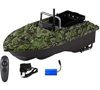 Alta Velocidad Smart RC Pesca Barco C18 500M Doble Luz Nocturna Crucero Velocidad Fija Alimentación Automática Alimentación Control RC Bait Boat