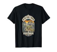 Alta-Via-1 Trail Hiking Venture Badge, Dolomitas, Italia Camiseta