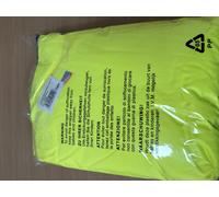 Alta Visibilidad Contraste Peto y Rodilleras Agua Trabajo Acolchado Hombre