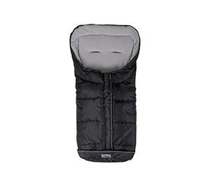 Altabebe Active Line - Saco de invierno para silla de paseo, 0-12 meses, color negro/gris claro