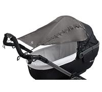 Altabebe Al7012-11 - Parasol con protección lateral para silla de paseo, color gris