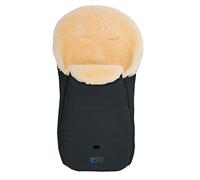 Altabebe - Saco de borreguito de invierno para carrito de bebé de la colección Nordkap negro Negro