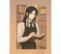 Altair, God of Darkness Journal/notebook/diary: Librarian animation/anime style (character from "The Goddess Wants A Stress Free Life" Storybook)