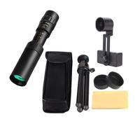 Altamente Legibilidad 10-300x40 Telescopio Monocular Enfoque Película Verde Binocular Óptico Caza Turismo Alcance Observación De Aves Aire Libre Monocular