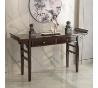 Altar budista de oración con 2 cajones y mesa consola de almacenamiento para sala de estar, dormitorio, oficina