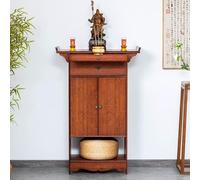 Altar Budista de Templo con Mueble de pie, Santuario Decorativo con cajones, Mesa de Altar de meditación con Mueble for Iglesias Retro, Ideal for Colocar Velas, quemadores de Incienso.