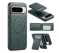 Altartar Funda magnética para Google Pixel 8 Pro con compartimento para tarjetas, cartera magnética para tarjetas de crédito con soporte, piel resistente a los golpes, funda protectora para Google