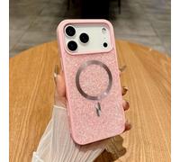 Altartar Funda magnética para iPhone 11 con purpurina, funda de silicona para iPhone 11 Sparkle Diamant Mujer Ultrafina Brillante Case Luxury Bumper Cover Girchen-Rosa