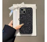 Altartar Glitzer Hülle für iPhone 16 Pro Max Handyhülle,Sparkle Diamant Schutzhülle für iPhone 16 Pro Max Hülle Damen Kameraschutz Case Kratzfeste Ultradünn Luxus Blingling Cover Mädchen Schwarz