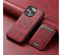 Altartar Magnetisch Handyhülle für iPhone 16 Pro Max Hülle mit Kartenfach,Magnetischer Wallet Handy kreditkartenetui mit Ständer Leder Stoßfest Klapphülle Schutzhülle für iPhone 16 Pro Max Claret 1