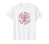 Altas esperanzas de raíces Profundas Camiseta gráfica económica