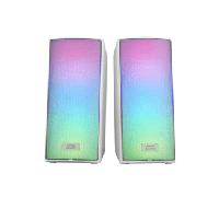 Mars Gaming MSRGB2 Altavoces Compactos Bluetooth 5.3 RGB DSP Frontal 15W Blanco