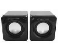 Altavoces 2.0 Leggiero USB 6W (Negro) - ESPERANZA