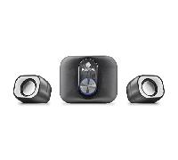 ALTAVOCES 2.1 NGS MINI COMET USB 20W COLOR NEGRO