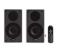 ALTAVOCES ACTIVOS 2.0 FONESTAR CLASS-220B BLANCOS 2*RMS/45W 60-20000HZ ENTRADAS 2*LÍNEA AUX/2*RCA RECEPTOR BT 5.0 MANDO A DISTANCIA