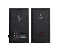 Altavoces Activos 2.0 FONESTAR CLASS-220N Negros 2*RMS/45W 60-20000HZ ENTRADAS 2*LÍNEA AUX/2*RCA Receptor BT 5.0 Mando A Distancia