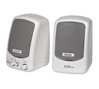 Altavoces Activos HAMA AS-61 10W.para mp3/mp4 etc. Color: Blanco
