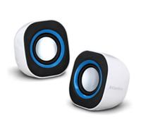 Altavoces Atlantis Land Stereo portátil alámbricos 5W con control rotatorio USB