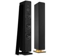 Altavoces Audizio Torre activos Bluetooth 160W con USB, óptica y LED