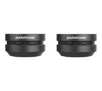 Altavoces Bluetooth de conducción ósea - Paquete de 2 mini altavoces inalámbricos, sonido de amplificación de superficie, estéreo inalámbrico