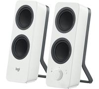 Altavoces Bluetooth estéreo 2.0 Z207 de 10 W de potencia máxima y 5 W RMS (blancos) - LOGITECH