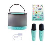 Altavoces Canal Toys Karaoke inalámbricos con Bluetooth y 2 micrófonos