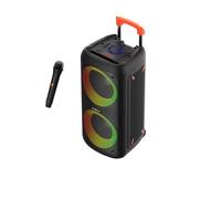 Altavoces Celly Party Inalámbricos 40W con Bluetooth, micrófono y luces LED
