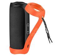 Altavoces Cerdo Funda de Silicona para Altavoz, Funda a de Funda para Altavoz JBL Flip5 Blueteeth Altavoces Coche Coaxiales (Orange, One Size)