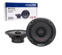 Altavoces Coaxiales A 2 Vías Alpine SPG-17C2 165Mm 6.5" 240W Max