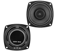Altavoces Coaxiales de Coche 4 Pulgadas 300W 12V Alta Fidelidad Estéreo Automáticos para Vehículo