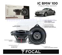 Altavoces Coaxiales Post FOCAL Plug Y Play IC BMW 100 Para BMW Z4 E85