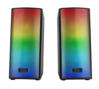 Altavoces mars gaming 2.0 msrgb2 negro