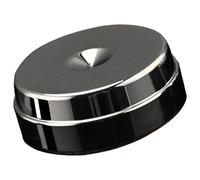 Altavoces de acero inoxidable con base de goma antideslizante para una claridad de sonido superior y estabilizadores de mejora del sonido