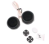Altavoces de agudos transparentes para coche, materiales fuertes, reducción de interferencias para entusiastas de la música y profesionales, 2 piezas de tweeters de coche