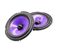 Altavoces de Coche Tweeter 2 Altavoces de Audio para Coche de 6,5 Pulgadas y 90 W de Rango Completo, con Graves Medios potentes, ultrafinos y modificados.(5 Inch 80W)