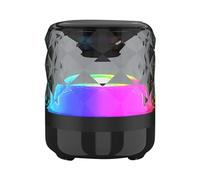 Altavoces De Dientes A De Agua Altavoces BT con de Colores Altavoz pequeño de Audio para Adolescentes Regalo de Moda Nocturna Altavoz Plug In El Tocadiscos Más Genial del Mundo Más (Black, One Size)
